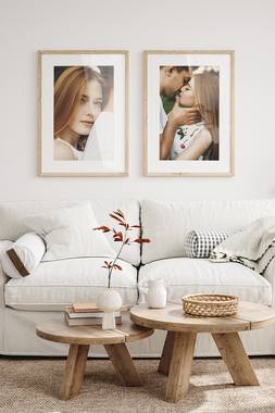 Interior pin: photo products styled in a room set.