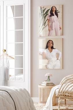 Interior pin: photo products styled in a room set.