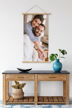 Interior pin: photo products styled in a room set.