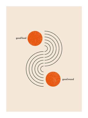 Typographic poster: one line set many different ways.