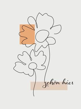 Typographic poster: one line set many different ways.